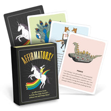 Load image into Gallery viewer, Humorous, whimsical self help cards
