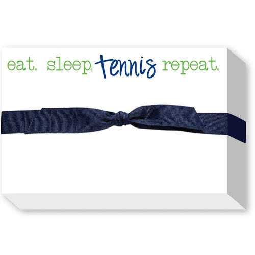 gift under $30 for your tennis partner or team, Tennis notepad, love tennis, gifts under $40 for her
