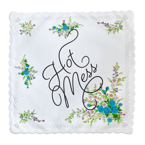 funny handkerchief, great gift for girl's night, bridal parties, bachelorette parties, or graduation ceremonies. It is also a quirky gift idea for her